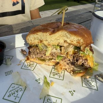 Camp Outpost - Camp Burger - New American Near Me - San Antonio, Texas