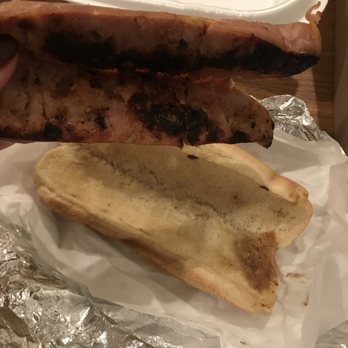 Carney's Restaurant - Nothing on the dog. Naked. - Burgers Near Me - Los Angeles, California