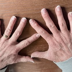 Very old hands but they look beautiful