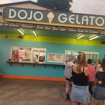 Dojo Gelato - Come during sunset - it's beautiful - Coffee & Tea Near Me - Cincinnati, Ohio