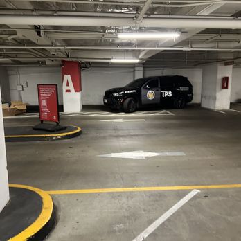 Target - A security guard's SUV was parked at the free (!) parking lot entrance - Department Stores Near Me - Seattle, Washington Target - A security guard's SUV was parked at the free (!) parking lot entrance - Department Stores Near Me - Seattle, Washington