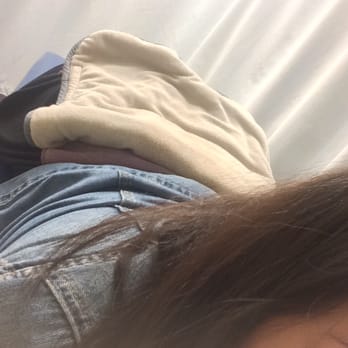 Disc & Spine Care Center - Laying down after having my hips and lower back adjusted w electrodes and heating pad. - Chiropractors Near Me - Pinellas Park, Florida