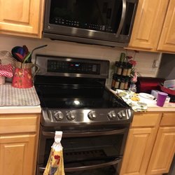 Microwave and oven