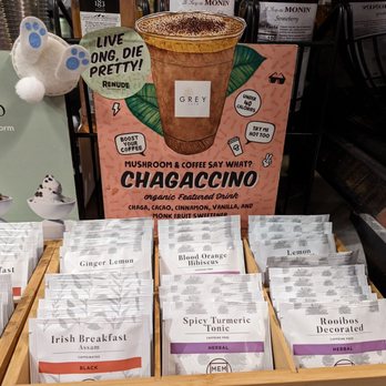 GREY Cafe - Chagaccino! Something interesting and new. - Cafes Near Me - Flushing, New York