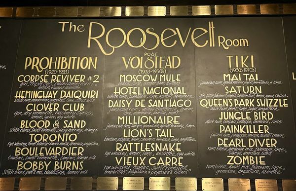 Menu photo 2 The Roosevelt Room Austin, TX