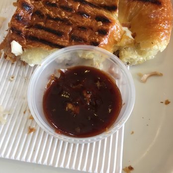Panera Bread - This is my bbq sauce that was supposed to come on the sandwich - Sandwiches Near Me - Albuquerque, New Mexico