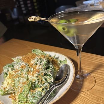 Ospi Venice - Dirty martini and Caesar salad - Italian Near Me - Venice, California Ospi Venice - Dirty martini and Caesar salad - Italian Near Me - Venice, California