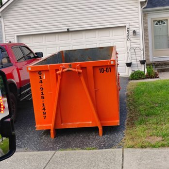 Crazy Larry’s Dumpster Rental - Our 10 yard dumpsters are a great option for driveways. - Dumpster Rental Near Me Crazy Larry’s Dumpster Rental - Our 10 yard dumpsters are a great option for driveways. - Dumpster Rental Near Me