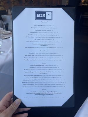 Menu photo 5 Bis on Main Bellevue, WA Menu photo 5 Bis on Main Bellevue, WA