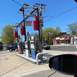 Texstar Service Station - Old School Gas  Pumps