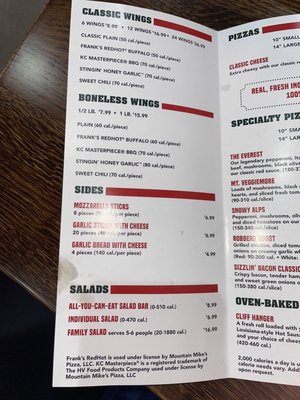 Menu photo 5 Mountain Mike's Pizza Lewisville, TX Menu photo 5 Mountain Mike's Pizza Lewisville, TX