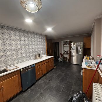 Memos Premier Contracting Services - Kitchen no wall cabinets - General Contractors Near Me - Westmere, New York Memos Premier Contracting Services - Kitchen no wall cabinets - General Contractors Near Me - Westmere, New York