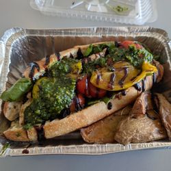 Chef Ciccio Beef-Balls-Beer - Chicken al'pesto samwich