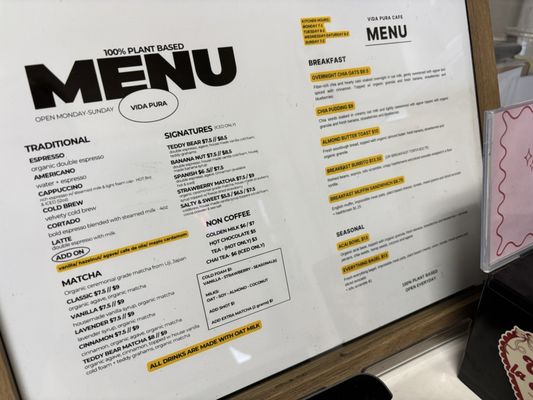 Menu photo 1 Vida Pura Los Angeles, CA Menu photo 1 Vida Pura Los Angeles, CA