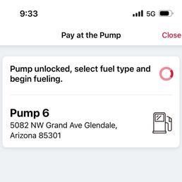 App authorized payment, pump not authorizing gas. App authorized payment, pump not authorizing gas.