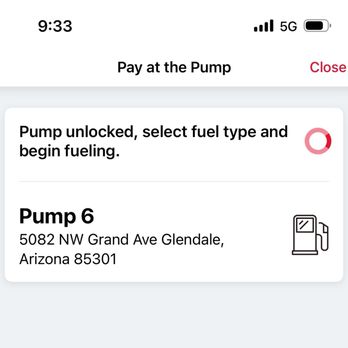 QuikTrip - App authorized payment, pump not authorizing gas. - Convenience Stores Near Me - Glendale, Arizona