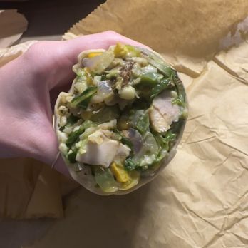 Just Salad - Chicken thigh wrap - Salad Near Me - Port St. Lucie, Florida Just Salad - Chicken thigh wrap - Salad Near Me - Port St. Lucie, Florida