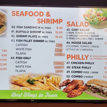 Cafe Hot Wing - Menu 1/9/23 - Chicken Wings Near Me - Riverdale, Georgia
