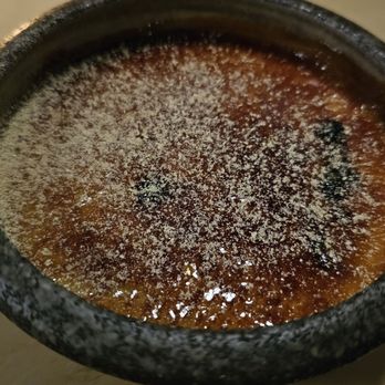 Honō Izakaya - Miso maple creme brulee. The crackling was thick and satisfying - Japanese Near Me - Quebec City, Quebec Honō Izakaya - Miso maple creme brulee. The crackling was thick and satisfying - Japanese Near Me - Quebec City, Quebec