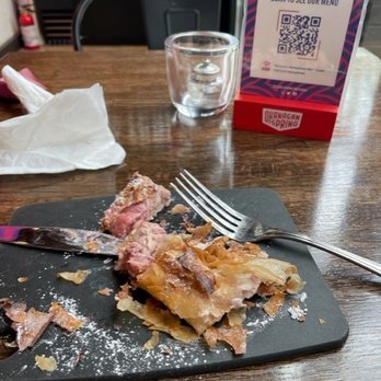 Honeybrew - Strawberry Cheesecake strudel...probably should have taken a picture before I devoured it. :) - Bistros Near Me - Vancouver, British Columbia