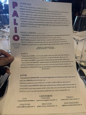 Menu photo 1 Palio San Francisco, CA Menu photo 1 Palio San Francisco, CA