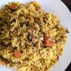 Bornali Cafe - Vegetable biryani
