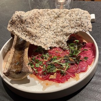 Lily - Beef carpaccio w/ bone marrow - Vietnamese Near Me - San Francisco, California