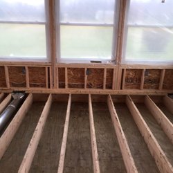 Clear Choice Construction - Before closed cell insulation