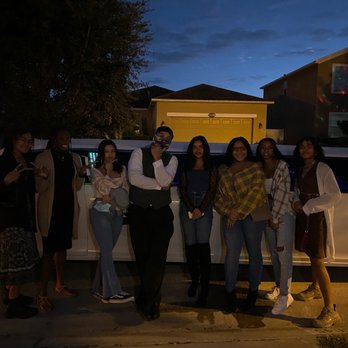 Orlando Chauffeured Services - My daughter and her friends with Charlie, our driver. - Limos Near Me - Orlando, Florida Orlando Chauffeured Services - My daughter and her friends with Charlie, our driver. - Limos Near Me - Orlando, Florida