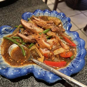 Champa-Thai-Laos-Imbiss - Duck.....Thia hot!!! Delicious!!! - Thai Near Me - Sindelfingen, BW Champa-Thai-Laos-Imbiss - Duck.....Thia hot!!! Delicious!!! - Thai Near Me - Sindelfingen, BW
