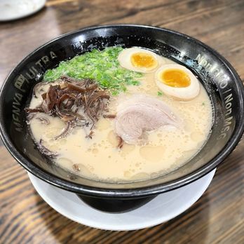 Menya Ultra - Ajitama Tonkotsu Ramen - Ramen Near Me - San Diego, California Menya Ultra - Ajitama Tonkotsu Ramen - Ramen Near Me - San Diego, California