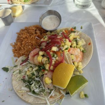 Boathouse at Hendry's Beach - Baja Shrimp Tacos - Seafood Near Me - Santa Barbara, California
