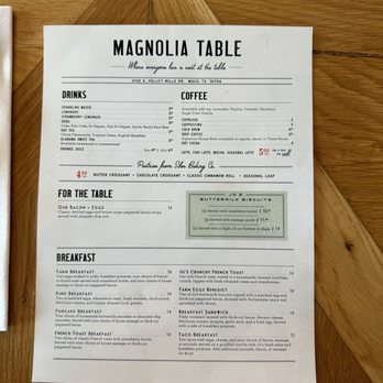 Magnolia Table - Breakfast & Brunch Near Me - Waco, Texas Magnolia Table - Breakfast & Brunch Near Me - Waco, Texas