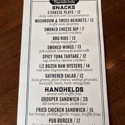 Food Happy Hour Menu Food Happy Hour Menu