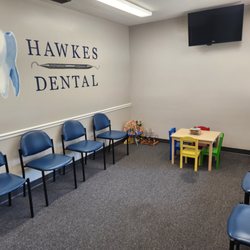 Hawkes Dental - Kid friendly waiting room