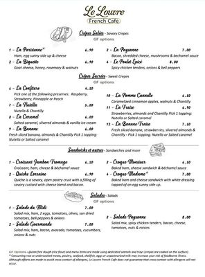 Menu photo 5 Le Louvre French Cafe Tulsa, OK Menu photo 5 Le Louvre French Cafe Tulsa, OK