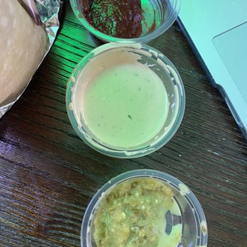And Breakfast Burritos - Green salsa. The salsa in the middle taste like Chipotle aioli - that was my fav one - Breakfast & Brunch Near Me - Oceanside, California And Breakfast Burritos - Green salsa. The salsa in the middle taste like Chipotle aioli - that was my fav one - Breakfast & Brunch Near Me - Oceanside, California