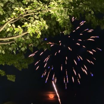 Navy Pier - fireworks off the pier - Landmarks & Historical Buildings Near Me - Chicago, Illinois