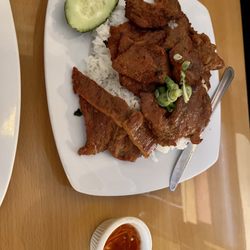 CT Bistro - Grilled pork and rice