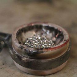 Smithology Custom Jewelry - Melting Down Casting Grain