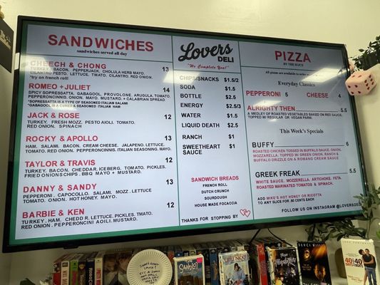 Menu photo 3 Lover’s Deli Merced, CA
