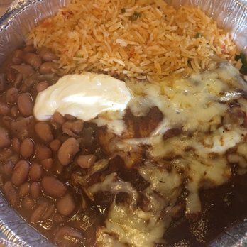 Tune-Up Cafe - Vegetarian Mole enchiladas with beans instead of fried bananas. So good!! - New Mexican Cuisine Near Me - Santa Fe, New Mexico Tune-Up Cafe - Vegetarian Mole enchiladas with beans instead of fried bananas. So good!! - New Mexican Cuisine Near Me - Santa Fe, New Mexico