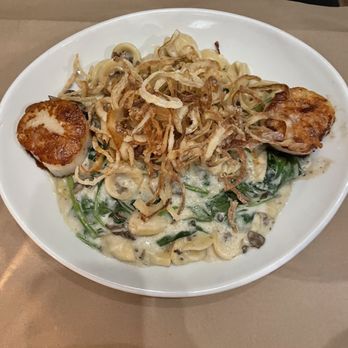 Aqua Terra Bistro - Seared Scallops - Southern Near Me - Buford, Georgia
