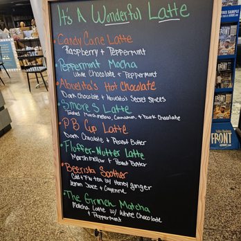 Little Green Hive - The list of some of today's coffees and hot drinks. - Coffee & Tea Near Me - Roanoke, Virginia