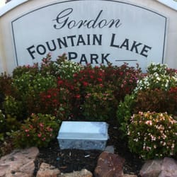 Fountain Lake Park - Gordon Fountain Lake Park, City if Stafford