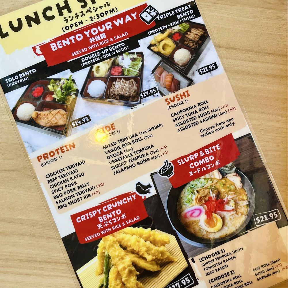 Mikomi Sushi - Lunch special menu - Sushi Bars Near Me - Santa Monica, California Mikomi Sushi - Lunch special menu - Sushi Bars Near Me - Santa Monica, California