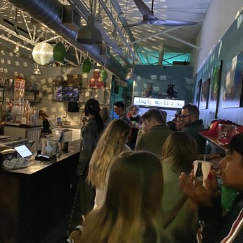 Sweet Cow - Waiting in line! - Ice Cream & Frozen Yogurt Near Me - Denver, Colorado