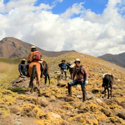 The Explorer's Passage - Resting during our Chilean Andes Adventure