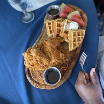Rusty Pelican - Fried Chicken and Waffle - Seafood Near Me - Tampa, Florida