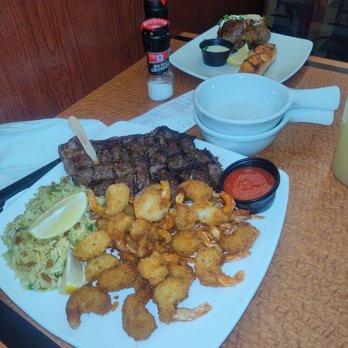 Sizzler - Steak salmon And all you can eat shrimp. This place is a winner . Buffet bar wings where out of this world. - Seafood Near Me - Inglewood, California Sizzler - Steak salmon And all you can eat shrimp. This place is a winner . Buffet bar wings where out of this world. - Seafood Near Me - Inglewood, California